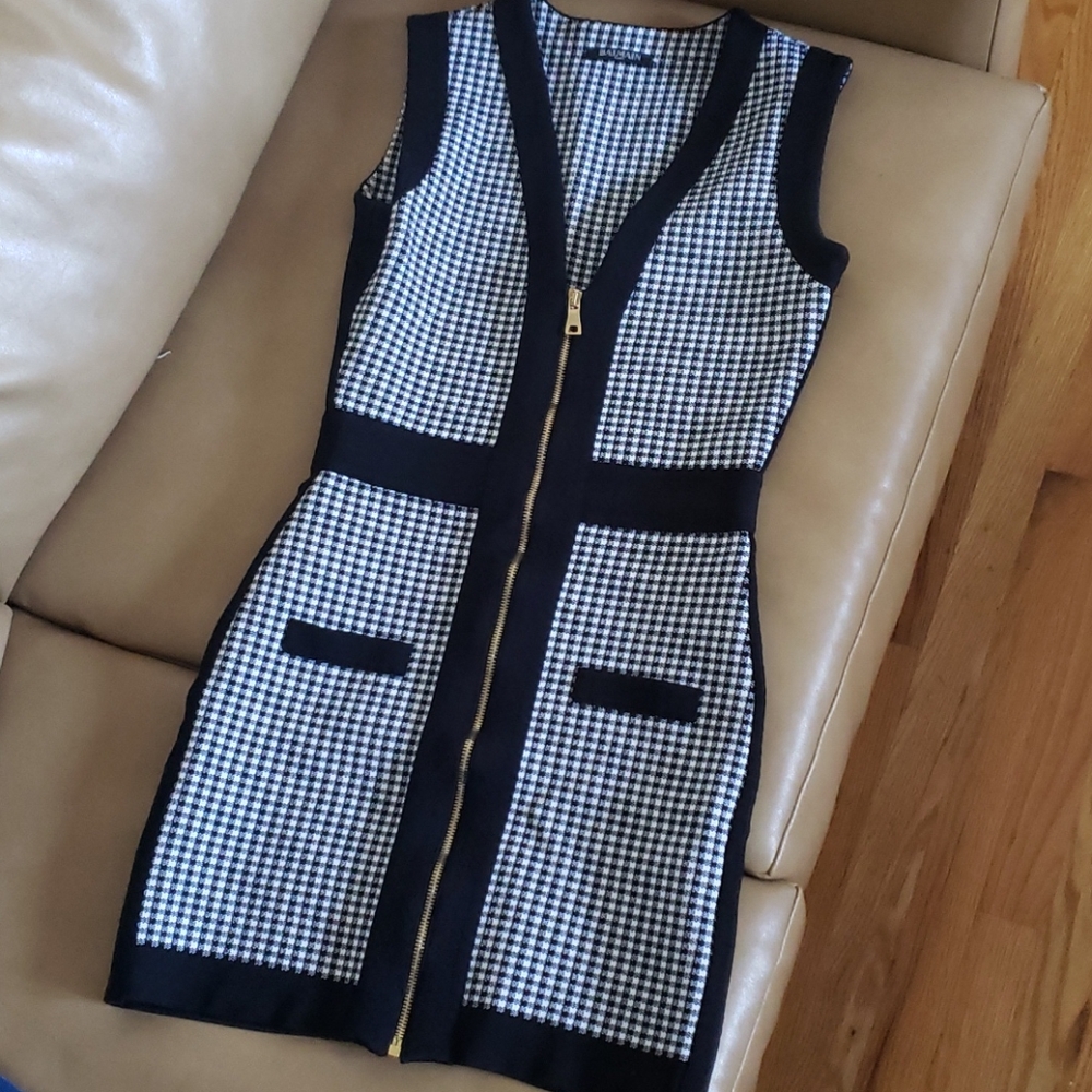 Balmain Fall 2018? Body Con Zip Up Dress